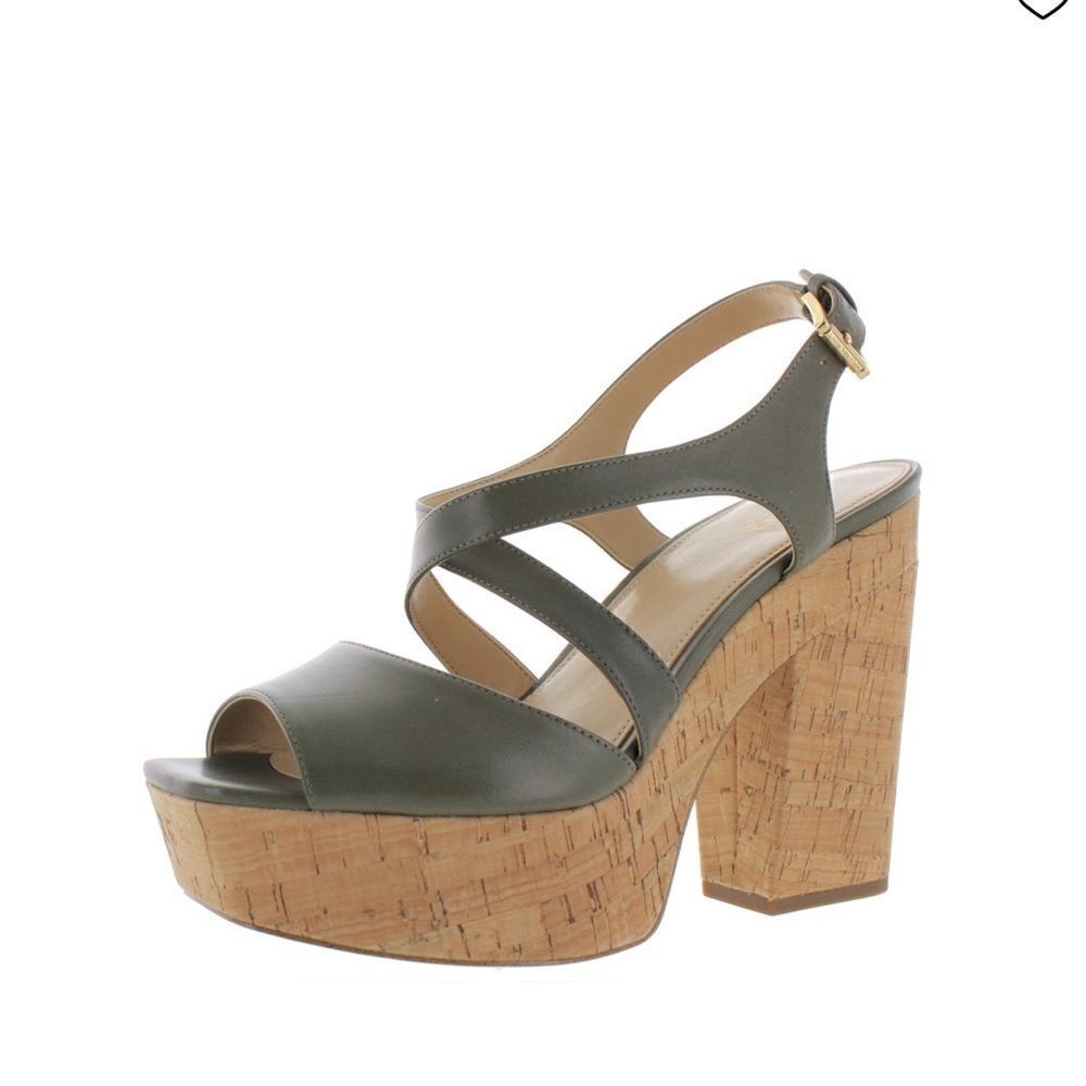 Michael KORS Abbott Platform Slingback Sandal - Picture 7 of 8